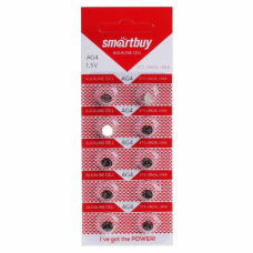 Батарейка часовая Smartbuy AG4-10B (200/2000)  (SBBB-AG4-10B)
