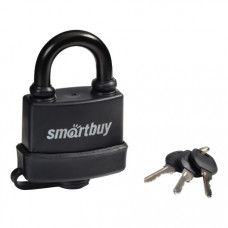 Замок навесной, уличный корпус 56*50 мм, дужка d8.4 мм, 3 кл., дверца, Smartbuy (SBT-LK-5650)