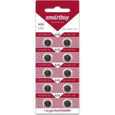 Батарейка часовая Smartbuy AG9-10B (200/2000)  (SBBB-AG9-10B)