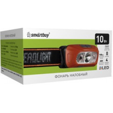 Фонарь налобный COB+LED, сенсор, налобный ремень, TypeC, ABS, Smartbuy (SBF-HL049)