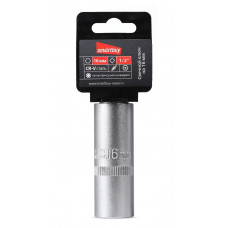 Свечной ключ на 16 мм, под квадрат 1/2", CR-V, Smartbuy tools