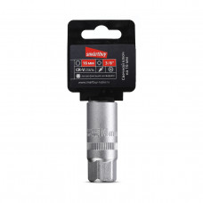 Свечной ключ на 16 мм, под квадрат 3/8", CR-V, Smartbuy tools
