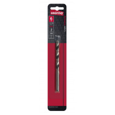 Сверло по стали, 6 мм, сталь Р6М5, HRC>60, Smartbuy tools (SBT-DM-6)/400