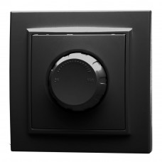 Выключатель диммирующий STEKKER, PSW10-9006-03, 250V, 600W, серия Эрна, черный