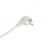 HM16-4-03-USB  Удлинитель 4-местный с/з, 3x1,5мм2, 3м, 230В, 16А, 2USB+1С, 2,4А,белый
