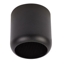 Светильник потолочный Feron HL365 Barrel ECHO 12W, 230V, GX53, чёрный, с антибликовой сеточкой