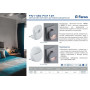 Светильник ночник Feron FN1121 0,45W 230V, белый