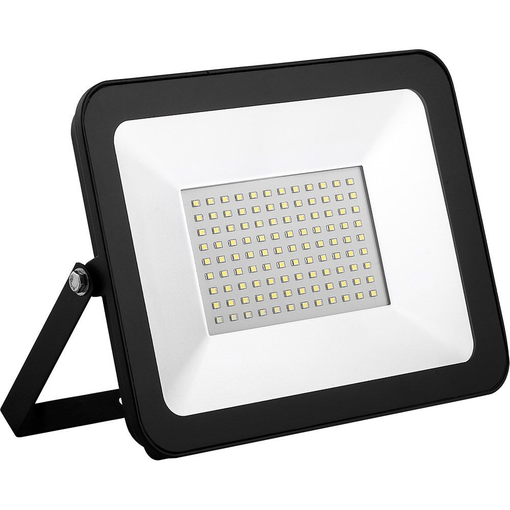 Светодиодный прожектор SAFFIT SFL90-100 IP65 100W 6400K черный