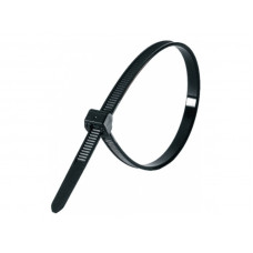 Хомут нейлоновый Smartbuy, 2,5х120, черный