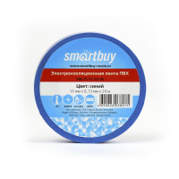 Изолента Smartbuy, 0.13х15мм, 20 метров, синяя