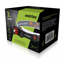 Аккумуляторный налобный фонарь, Smartbuy