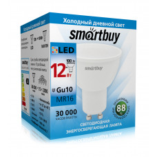 Светодиодная (LED) Лампа Smartbuy-Gu10-12W/6000/