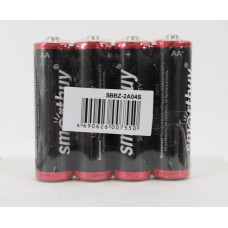Батарейка солевая Smartbuy R6/4S (60/600)  (SBBZ-2A04S)