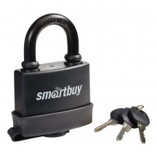 Замок навесной, уличный корпус 70*57 мм, дужка d10 мм, 3 кл., дверца, Smartbuy (SBT-LK-7057)