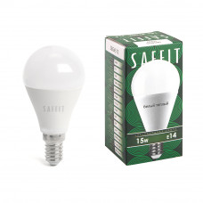 Лампа светодиодная, 15W 230V E14 2700K G45, SBG4515